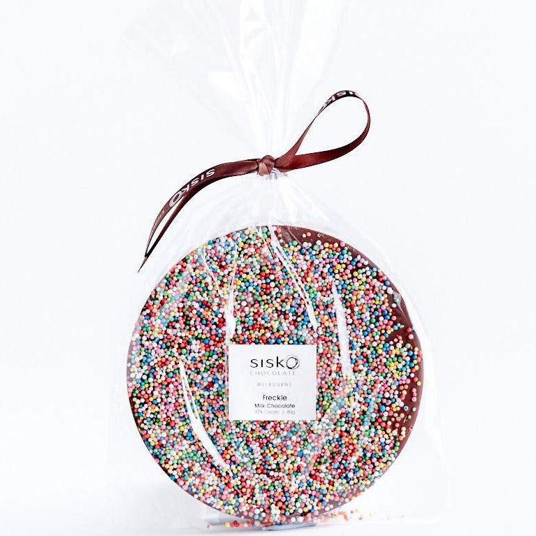 Disk | Sprinkles | French Milk Chocolate | 42% Cacao | 80g